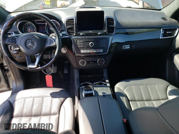 2018 Mercedes-Benz GLS with VIN 4JGDF6EE6JB033111, listed as a Copart auction lot 48130533 with 34,745 mi miles. Bid and sale history available at carsss.com. Image 8.