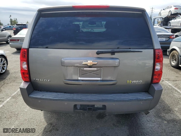 2008 Chevrolet Tahoe Hybrid with VIN 1GNFC13528R207292, listed as a Copart auction lot 48617175 with NaN miles and Clean Title. Bid and sale history available at carsss.com. Image 6.