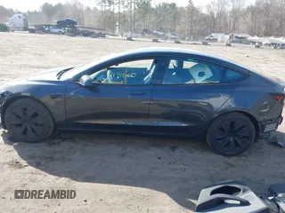 2024 Tesla Model 3 with VIN 5YJ3E1EA1RF735347, listed as a IAAI auction lot 41810655 with 14,901 mi miles. Bid and sale history available at carsss.com. Image 15.