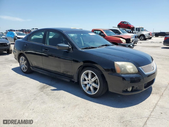 2010 Mitsubishi Galant ES with VIN 4A32B3FF4AE007728, listed as a Copart auction lot 55102034 with 208,463 mi miles and Salvage Title. Bid and sale history available at carsss.com. Image 4.