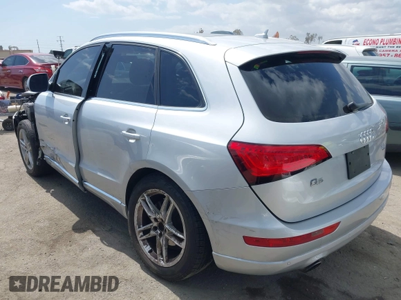 2013 Audi Q5 Premium Plus with VIN WA1LFAFP1DA013677, listed as a IAAI auction lot 41906301 with 86,918 mi miles and . Bid and sale history available at DreamBid. Image 3.