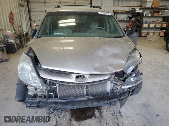 2007 Toyota Sienna CE with VIN 5TDZK23C37S032743, listed as a Copart auction lot 52750825 with 102,142 mi miles and Salvage Title. Bid and sale history available at carsss.com. Image 5.