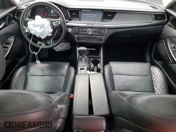 2017 Kia Cadenza Limited with VIN KNALC4J11H5066832, listed as a Copart auction lot 81052144 with 52,580 mi miles and Salvage Title. Bid and sale history available at carsss.com. Image 8.