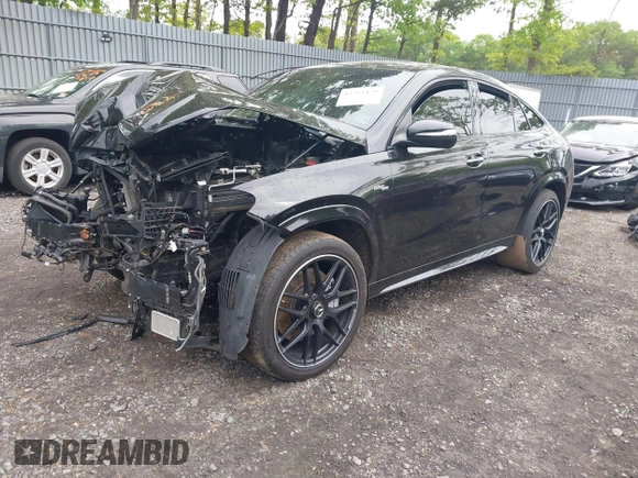 2021 Mercedes-Benz GLE 53 AMG with VIN 4JGFD6BB8MA249819, listed as a IAAI auction lot 42213429 with 46,262 mi miles and . Bid and sale history available at DreamBid. Image 17.
