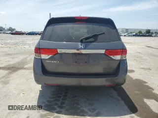 2016 Honda Odyssey EX-L with VIN 5FNRL5H60GB056665, listed as a Copart auction lot 53809485 with 189,197 mi miles and Salvage Title. Bid and sale history available at carsss.com. Image 6.