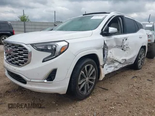 2020 GMC Terrain Denali with VIN 3GKALSEX4LL308555, listed as a IAAI auction lot 42378159 with 119,905 mi miles and . Bid and sale history available at DreamBid. Image 16.