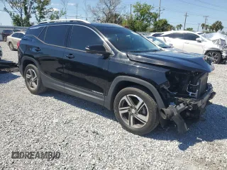 2020 GMC Terrain SLT with VIN 3GKALPEV1LL243420, listed as a Copart auction lot 52810235 with 91,445 mi miles and Non Repairable. Bid and sale history available at carsss.com. Image 4.
