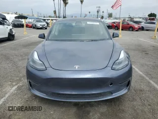 2023 Tesla Model 3 with VIN 5YJ3E1EA5PF542678, listed as a Copart auction lot 54438255 with 11,645 mi miles and Salvage Title. Bid and sale history available at carsss.com. Image 5.