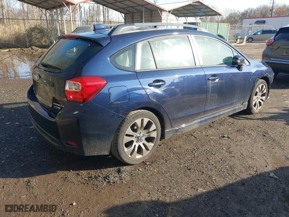 2016 Subaru Impreza Wagon 2.0i Sport Limited with VIN JF1GPAU68GH268469, listed as a IAAI auction lot 41894124 with 134,082 mi miles. Bid and sale history available at carsss.com. Image 4.