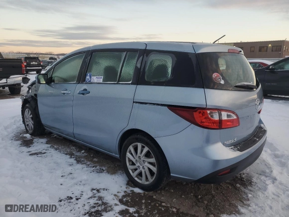 2012 Mazda Mazda5 Sport with VIN JM1CW2BL7C0144390, listed as a Copart auction lot 86107284 with NaN miles and Salvage Title. Bid and sale history available at carsss.com. Image 2.