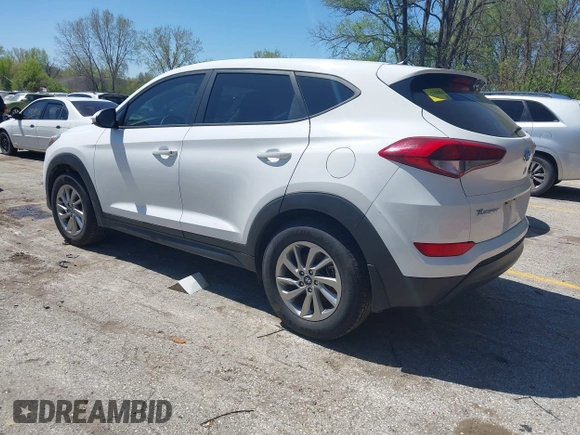 2018 Hyundai Tucson SE with VIN KM8J23A47JU820356, listed as a IAAI auction lot 42016418 with 110,138 mi miles. Bid and sale history available at carsss.com. Image 3.