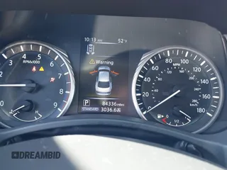 2018 Infiniti Q50 3.0t LUXE with VIN JN1EV7AP1JM355865, listed as a IAAI auction lot 41863684 with 84,336 mi miles. Bid and sale history available at carsss.com. Image 7.