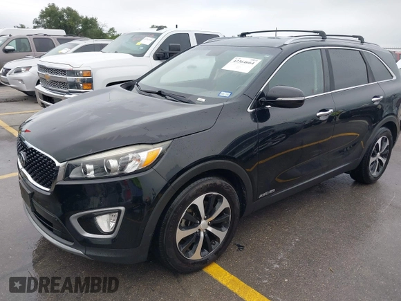 2016 Kia Sorento EX with VIN 5XYPHDA56GG133679, listed as a IAAI auction lot 42364664 with 168,078 mi miles and . Bid and sale history available at DreamBid. Image 18.