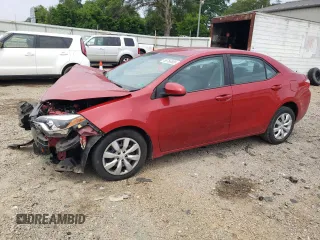 2016 Toyota Corolla L with VIN 2T1BURHE0GC657995, listed as a Copart auction lot 59756595 with 118,077 mi miles and Salvage title. Bid and sale history available at DreamBid. Image 1.