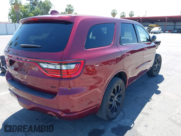 2019 Dodge Durango GT with VIN 1C4RDJDGXKC780938, listed as a IAAI auction lot 42603051 with 55,951 mi miles and . Bid and sale history available at DreamBid. Image 4.