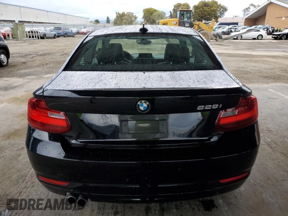 2014 BMW 2 Series 228i with VIN WBA1F5C53EV255420, listed as a Copart auction lot 48707395 with 65,135 mi miles and Salvage Title. Bid and sale history available at DreamBid. Image 6.