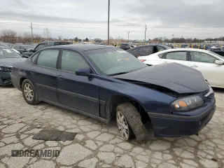 2001 Chevrolet Impala with VIN 2G1WF55E719231469, listed as a Copart auction lot 47845525 with 196,589 mi miles and Salvage Title. Bid and sale history available at DreamBid. Image 4.