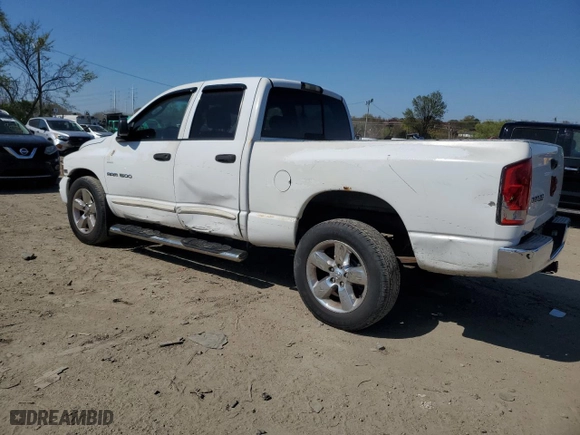 2004 Dodge Ram 1500 SLT with VIN 1D7HA18D84J292886, listed as a Copart auction lot 52517835 with 151,385 mi miles and Salvage Title. Bid and sale history available at carsss.com. Image 2.