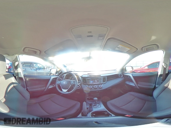 2016 Toyota RAV4 LE with VIN JTMBFREV7GJ085617, listed as a Copart auction lot 50083225 with 120,081 mi miles and Salvage Title. Bid and sale history available at DreamBid. Image 14.