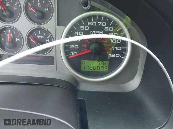 2008 Ford F-150 XLT with VIN 1FTPW12518KB63526, listed as a IAAI auction lot 41523692 with 178,880 mi miles. Bid and sale history available at carsss.com. Image 16.