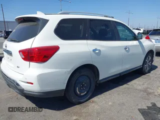 2019 Nissan Pathfinder SV with VIN 5N1DR2MN7KC584791, listed as a IAAI auction lot 42533680 with 57,943 mi miles and . Bid and sale history available at DreamBid. Image 4.