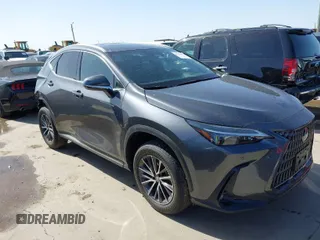 2024 Lexus NX with VIN 2T2GDCAZ1RC008317, listed as a IAAI auction lot 41712862 with 27,041 mi miles. Bid and sale history available at carsss.com. Image 1.