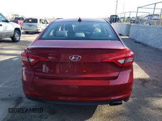 2017 Hyundai Sonata SE с VIN 5NPE24AF2HH576472, выставлен на аукционе Copart как лот 43114645 с пробегом Не указан миль и Списание • Salvage title. История ставок и продаж доступна на DreamBid. Изображение 6.