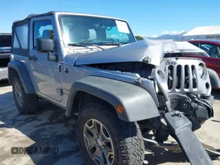 2016 Jeep Wrangler Sport with VIN 1C4AJWAG8GL151872, listed as a IAAI auction lot 41749717 with 118,845 mi miles and . Bid and sale history available at carsss.com. Image 1.