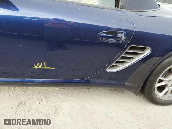 2006 Porsche Boxster with VIN WP0CA298X6U713083, listed as a Copart auction lot 74938474 with Not provided miles and Non repairable. Bid and sale history available at DreamBid. Image 12.