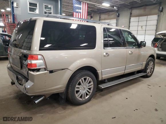 2007 Lincoln Navigator L with VIN 5LMFL28557LJ24912, listed as a Copart auction lot 50890425 with 145,135 mi miles and Salvage Title. Bid and sale history available at carsss.com. Image 3.