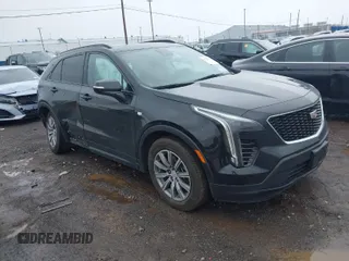 2023 Cadillac XT4 AWD Sport with VIN 1GYFZFR43PF104069, listed as a IAAI auction lot 41736071 with 22,872 mi miles. Bid and sale history available at carsss.com. Image 1.