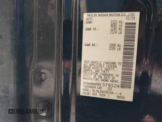 2019 Nissan Maxima Platinum z VIN 1N4AA6AV0KC379524, wystawiony jako IAAI lot #40862758 z przebiegiem 74 145 mil mil oraz . Historia ofert i sprzedaży dostępna na DreamBid. Obrazek 9.