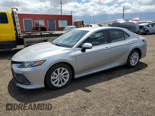 2024 Toyota Camry LE with VIN 4T1C11AK1RU214061, listed as a Copart auction lot 53061405 with 16,740 mi miles and Clean Title. Bid and sale history available at carsss.com. Image 1.
