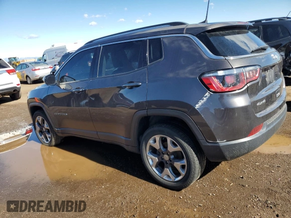 2017 Jeep Compass Limited с VIN 3C4NJDCB6HT628599, выставлен на аукционе Copart как лот 57140005 с пробегом 124 201 миль миль и Списание • Salvage title. История ставок и продаж доступна на DreamBid. Изображение 2.