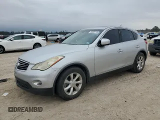 2010 Infiniti EX Journey with VIN JN1AJ0HP3AM701468, listed as a Copart auction lot 46005115 with 158,862 mi miles and Clean Title. Bid and sale history available at carsss.com. Image 1.
