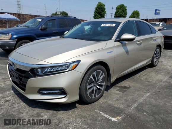 2018 Honda Accord EX-L z VIN 1HGCV3F53JA000901, wystawiony jako Copart lot #64674335 z przebiegiem 67 532 mil mil oraz Szkoda całkowita • Salvage title. Historia ofert i sprzedaży dostępna na DreamBid. Obrazek 1.