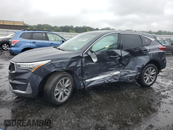 2021 Acura RDX Technology with VIN 5J8TC2H54ML046131, listed as a Copart auction lot 62648345 with 8,362 mi miles and Salvage title. Bid and sale history available at DreamBid. Image 1.