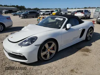 2021 Porsche 718 Boxster GTS 4.0 z VIN WP0CD2A8XMS232293, wystawiony jako Copart lot #76227364 z przebiegiem 28 093 mil mil oraz Szkody całkowita. Historia ofert i sprzedaży dostępna na DreamBid. Obrazek 1.