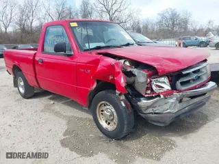 1995 Ford Ranger Splash with VIN 1FTCR10A6SUA57994, listed as a IAAI auction lot 41794131 with 154,439 mi miles. Bid and sale history available at carsss.com. Image 1.