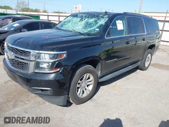 2019 Chevrolet Suburban LT with VIN 1GNSKHKC3KR285095, listed as a IAAI auction lot 41851014 with 151,075 mi miles and . Bid and sale history available at DreamBid. Image 17.