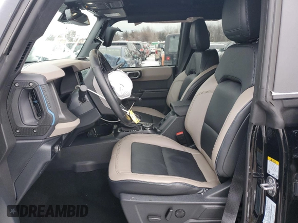 2024 Ford Bronco Wildtrak с VIN 1FMEE2BP2RLA72211, выставлен на аукционе Copart как лот 44726825 с пробегом 9 469 миль миль и Списание • Salvage title. История ставок и продаж доступна на DreamBid. Изображение 7.