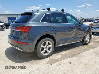 2021 Audi Q5 Premium with VIN WA1AAAFY2M2004785, listed as a Copart auction lot 56500595 with 79,376 mi miles and Salvage title. Bid and sale history available at DreamBid. Image 3.
