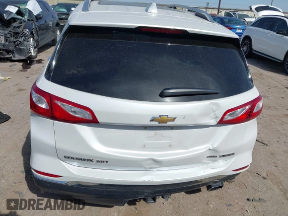 2018 Chevrolet Equinox Premier with VIN 2GNAXWEX3J6141427, listed as a IAAI auction lot 41830179 with 76,707 mi miles and . Bid and sale history available at carsss.com. Image 15.