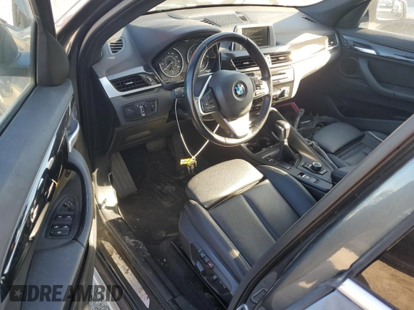 2017 BMW X1 sDrive28i with VIN WBXHU7C3XH5H36874, listed as a Copart auction lot 50607235 with 100,458 mi miles and Clean Title. Bid and sale history available at carsss.com. Image 8.