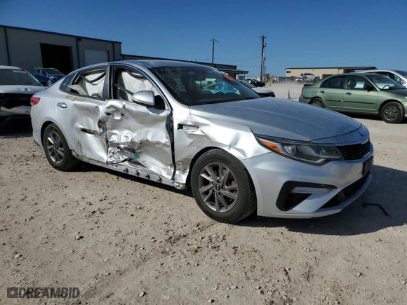 2020 Kia Optima SE with VIN 5XXGT4L30LG385193, listed as a Copart auction lot 84613544 with 105,528 mi miles and Salvage Title. Bid and sale history available at carsss.com. Image 4.