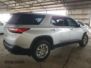 2021 Chevrolet Traverse LS with VIN 1GNERFKW6MJ210870, listed as a Copart auction lot 51370535 with Not Provided miles and Salvage Title. Bid and sale history available at carsss.com. Image 3.