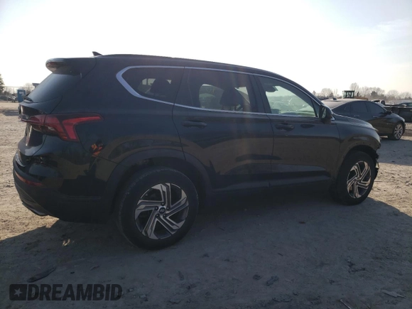 2021 Hyundai Santa Fe SE with VIN 5NMS14AJXMH336992, listed as a Copart auction lot 48776205 with 43,217 mi miles and Salvage Title. Bid and sale history available at carsss.com. Image 3.