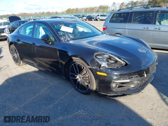 2023 Porsche Panamera with VIN WP0AJ2A77PL100226, listed as a IAAI auction lot 41554538 with 52,257 mi miles and . Bid and sale history available at DreamBid. Image 1.