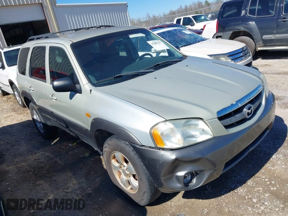 2004 Mazda Tribute LX with VIN 4F2YZ041X4KM23352, listed as a IAAI auction lot 41605357 with 276,243 mi miles and . Bid and sale history available at DreamBid. Image 1.