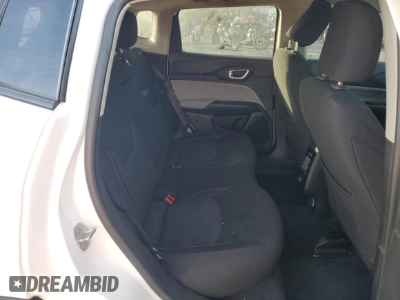 2022 Jeep Compass Sport with VIN 3C4NJCAB3NT164244, listed as a Copart auction lot 79576414 with 41,372 mi miles and Salvage Title. Bid and sale history available at carsss.com. Image 12.